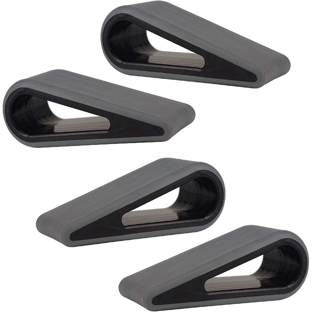Laptop Stand Bamboo - 4-Pack Silicone Laptop Stands - Anti-Slip,