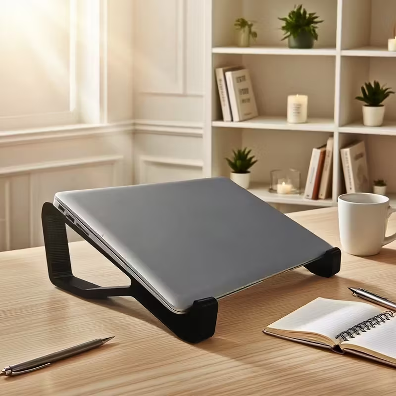 Ergonomic adjustable laptop st - Laptop Stand Bamboo avaliação e preço
