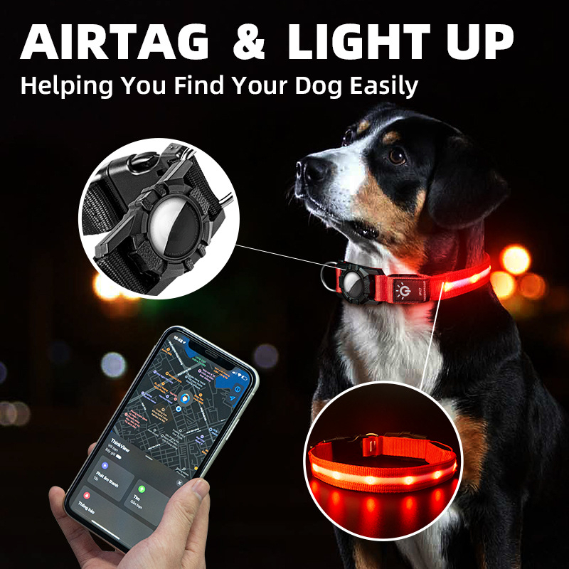 New Pet Collars WaterProof Led - Tech Dog Accessories avaliação e preço