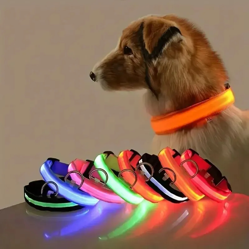 Nylon LED Night Safety Flashin - Tech Dog Accessories avaliação e preço
