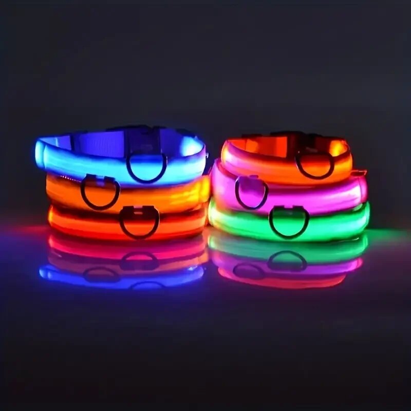 Nylon LED Night Safety Flashin - Tech Dog Accessories avaliação e preço
