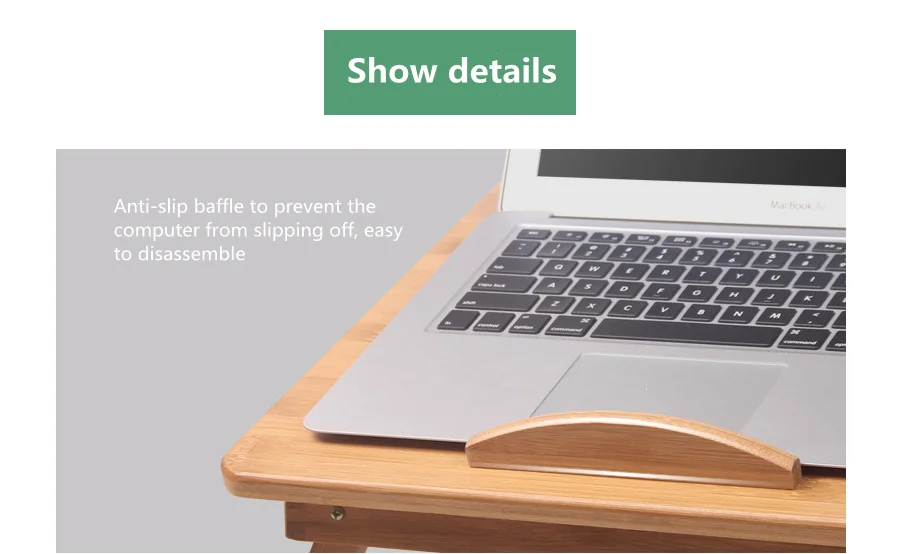 for Folding Multifunction Lapt - Laptop Stand Bamboo avaliação e preço