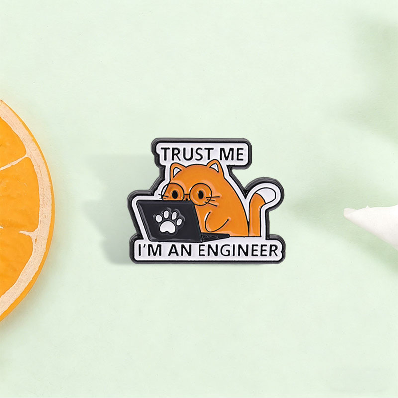 I'm An Engineer Quote Enamel P - Trending Tech Accessories avaliação e preço