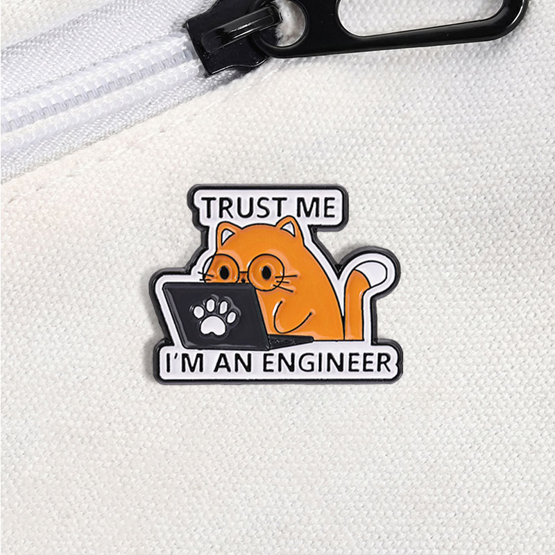 I'm An Engineer Quote Enamel P - Trending Tech Accessories avaliação e preço