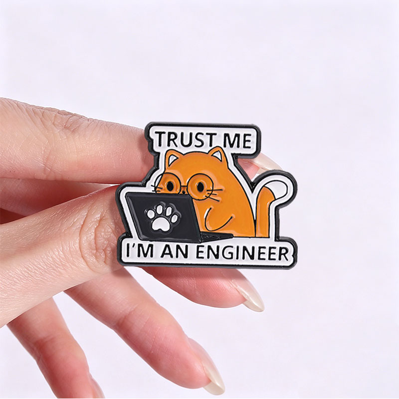 I'm An Engineer Quote Enamel P - Trending Tech Accessories avaliação e preço