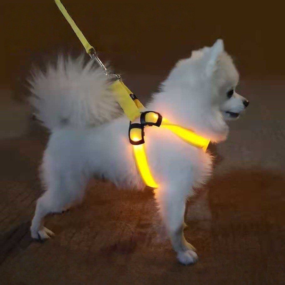 Breathable Light Up LED Dog Ha - Tech Dog Accessories avaliação e preço