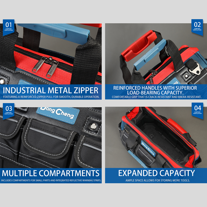 Electrician Tool Bag 1680D Oxf - Rigid Tech Accessories Case Travel avaliação e preço