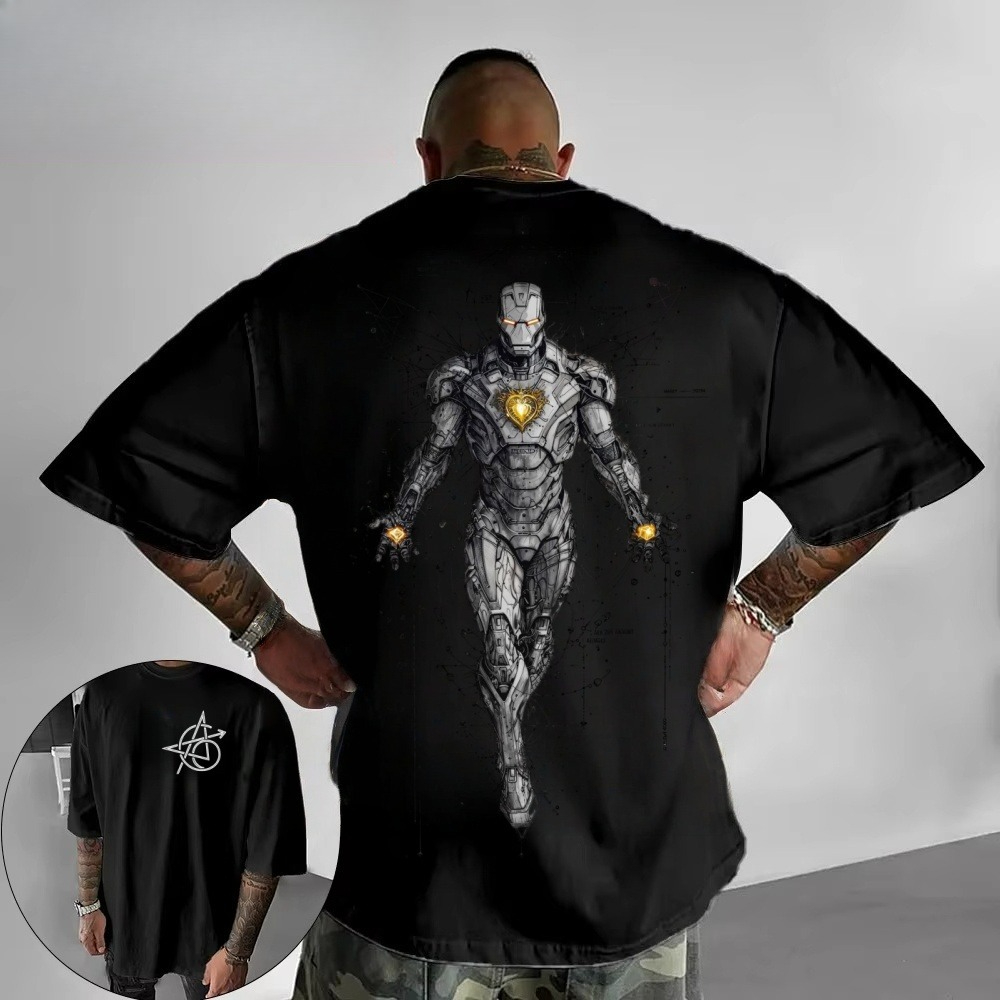 2026 New Cyberpunk Iron Man Te - Trending Tech Accessories avaliação e preço