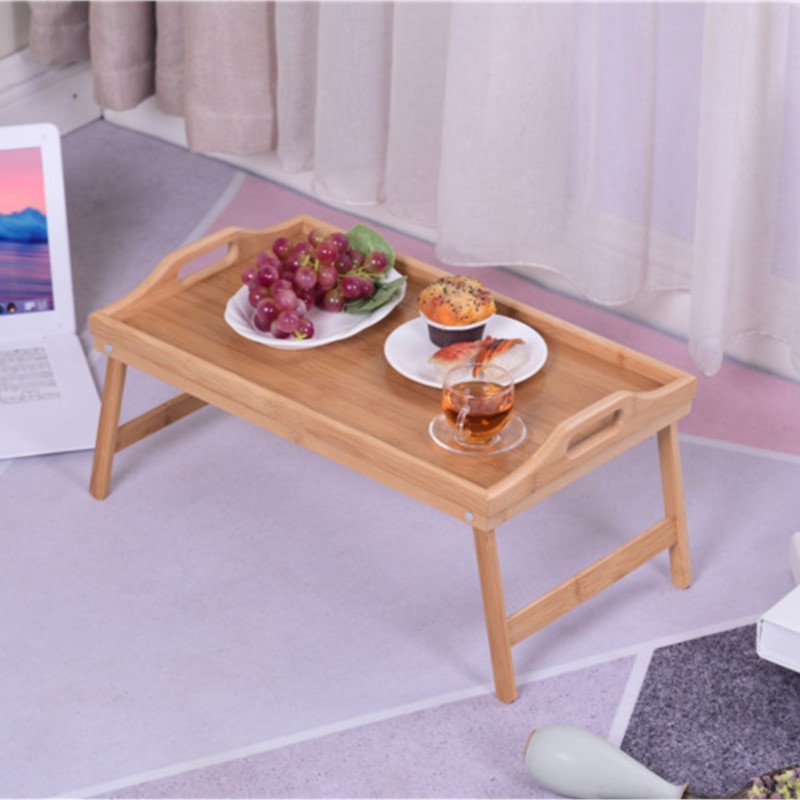 Portable Bamboo Wood Bed Tray  - Laptop Stand Bamboo avaliação e preço
