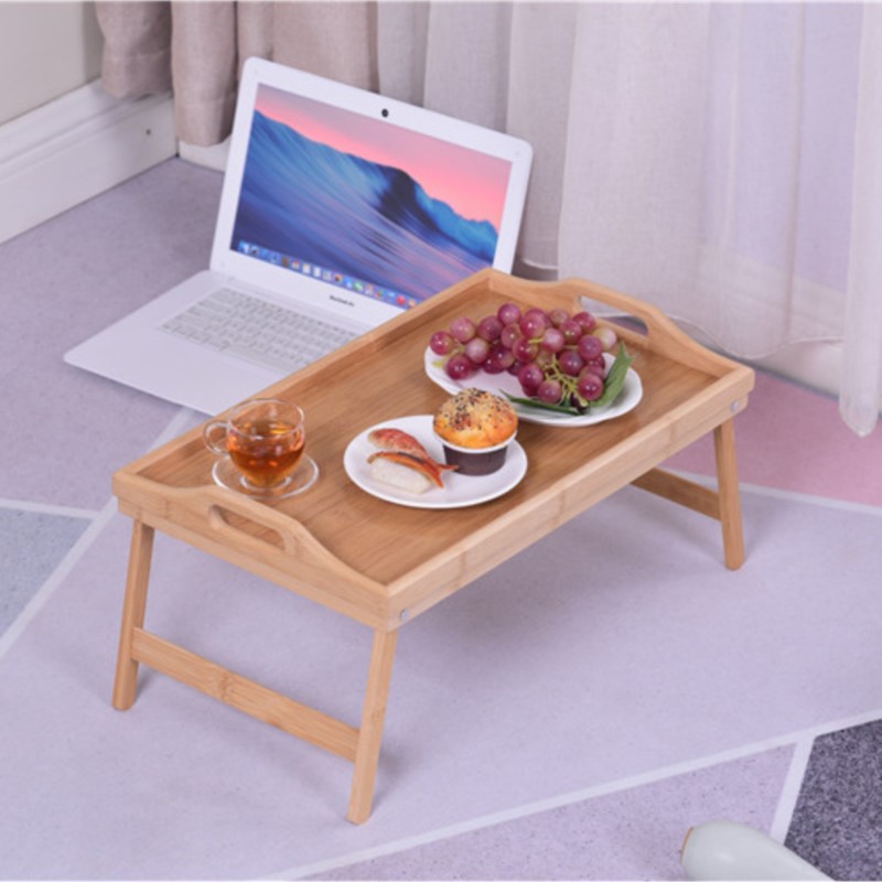 Portable Bamboo Wood Bed Tray  - Laptop Stand Bamboo avaliação e preço