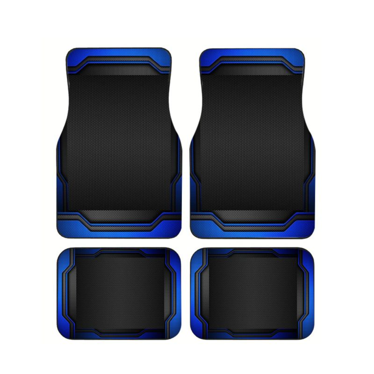 4pcs Blue Black Tech Geometric - Universal Tech Accessories avaliação e preço