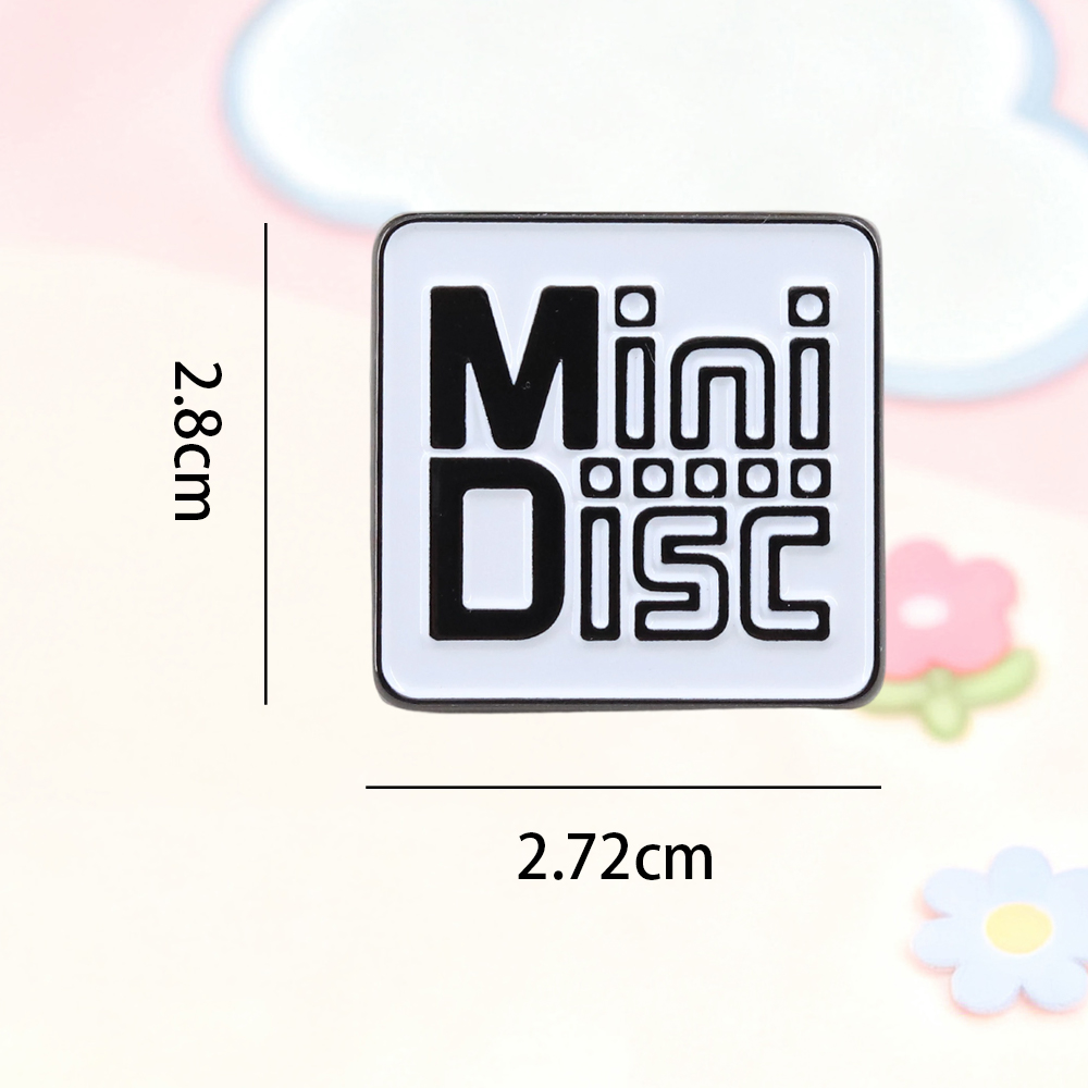 Vintage MiniDisc MD Logo Ename - Tech Accessories Backpack avaliação e preço