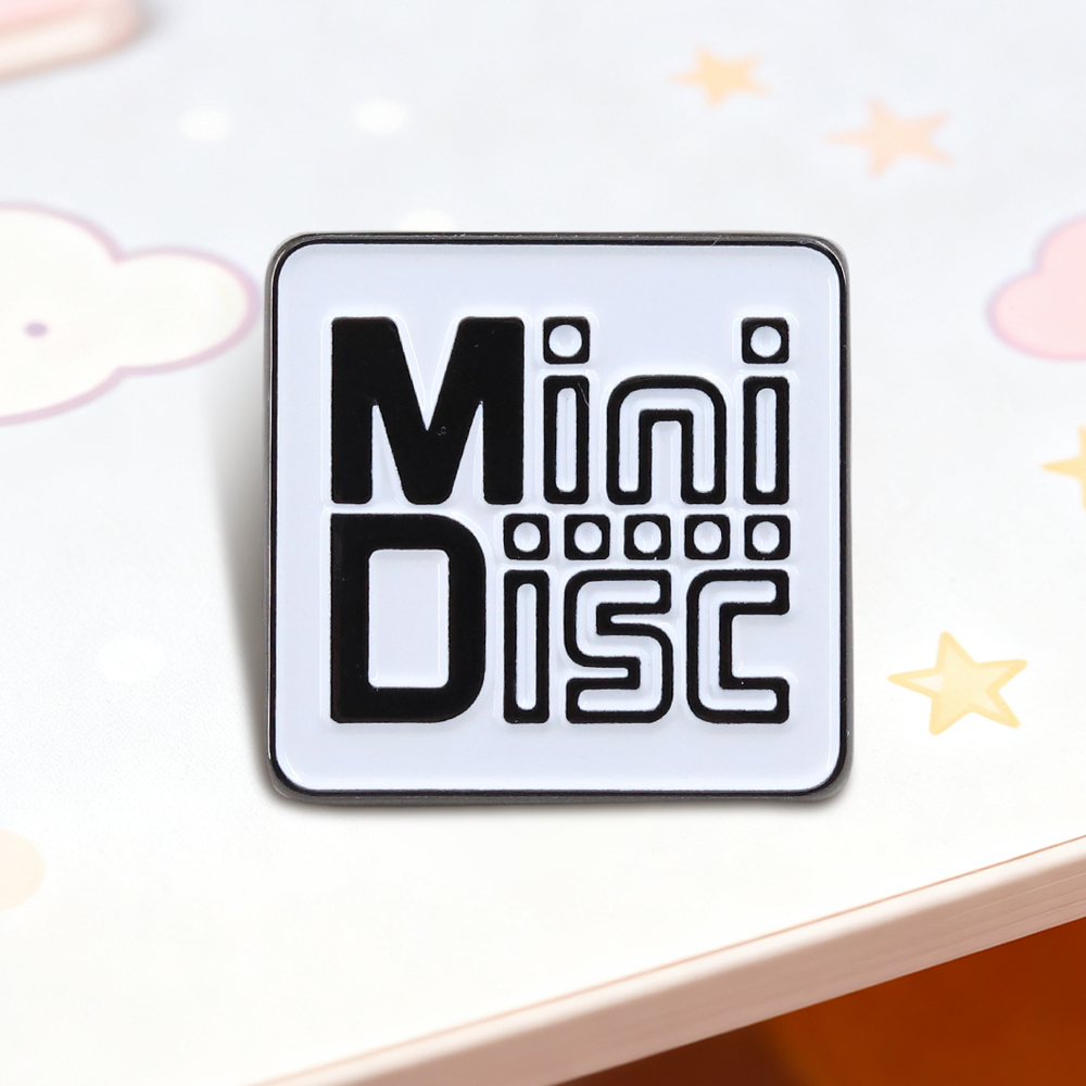 Vintage MiniDisc MD Logo Ename - Tech Accessories Backpack avaliação e preço