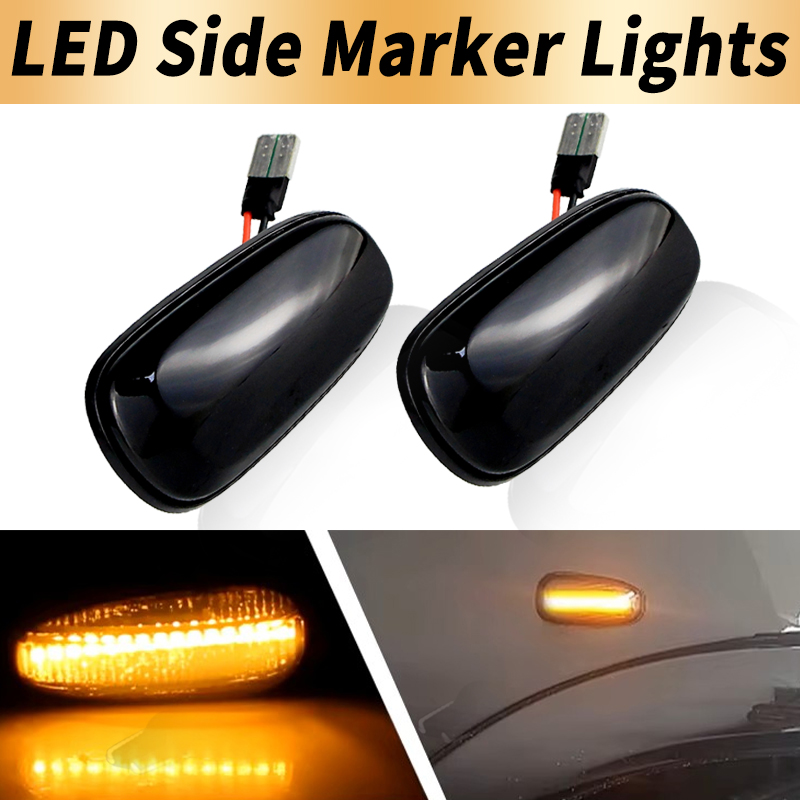 2PCS LED Dynamic Side Marker L - Tech Computer Accessories avaliação e preço