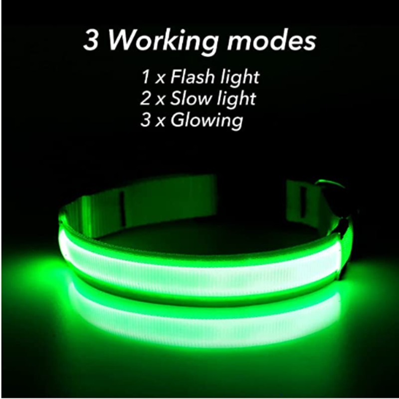 USB Rechargeable Luminous Coll - Tech Dog Accessories avaliação e preço