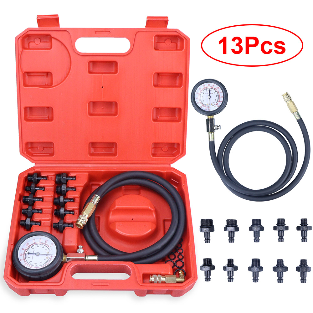 Oil Pressure Tester Kit 0-140p - Tech Accessories Case avaliação e preço
