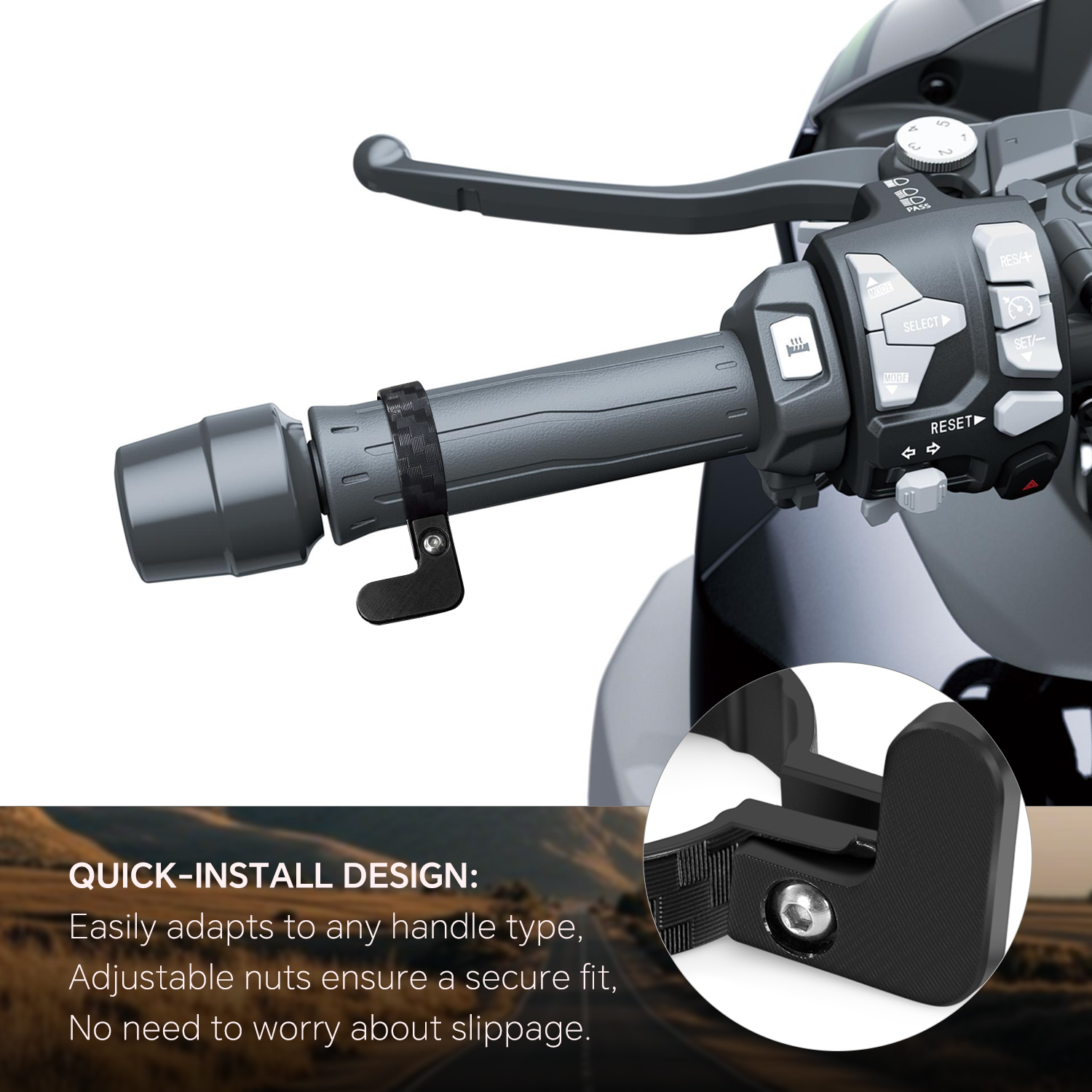 tmax Motorcycle CNC Universal  - Universal Tech Accessories avaliação e preço