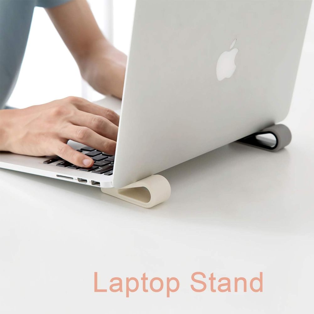 4-Pack Silicone Laptop Stands  - Laptop Stand Bamboo avaliação e preço