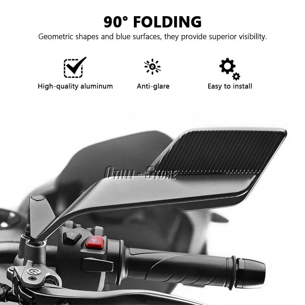 Motorcycle Side View Mirror Wi - Universal Tech Accessories avaliação e preço