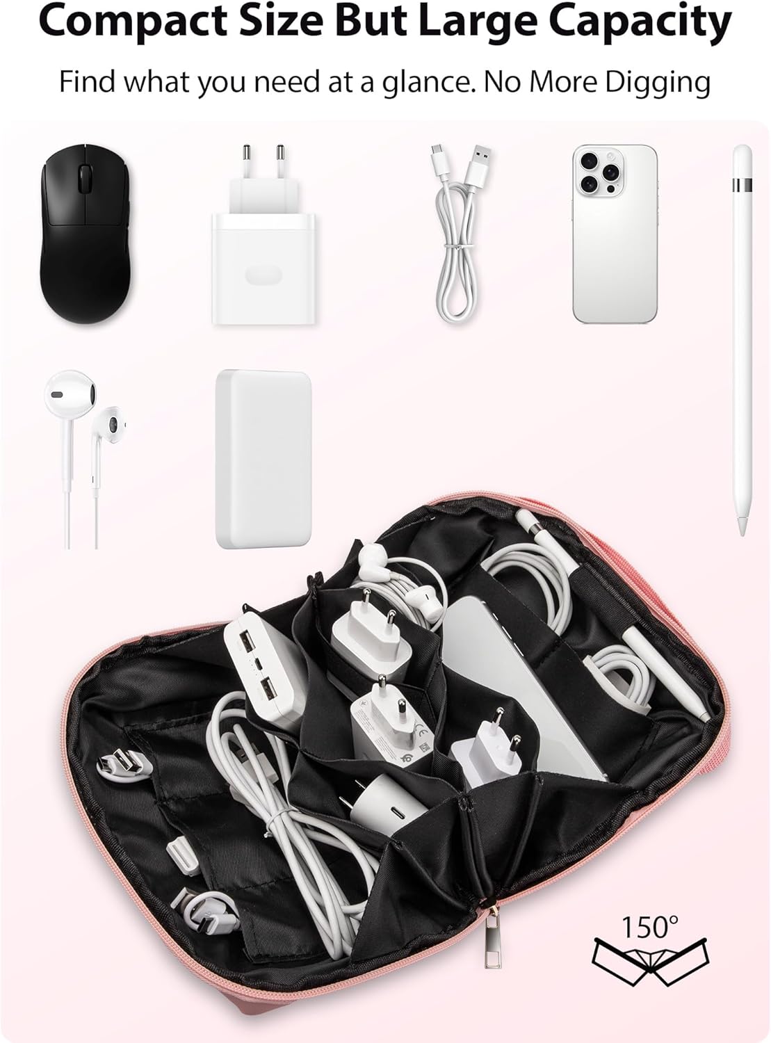 Large Capacity Backpack Organi - Tech Accessories Backpack avaliação e preço