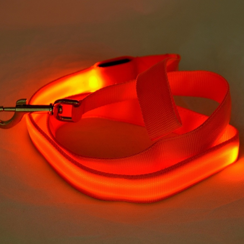 LED Light Up Dog Leash Luminou - Tech Dog Accessories avaliação e preço