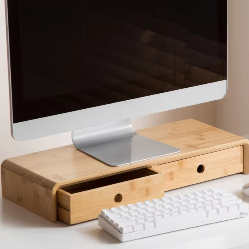 Bamboo Laptop Monitor Riser Ec - Laptop Stand Bamboo avaliação e preço