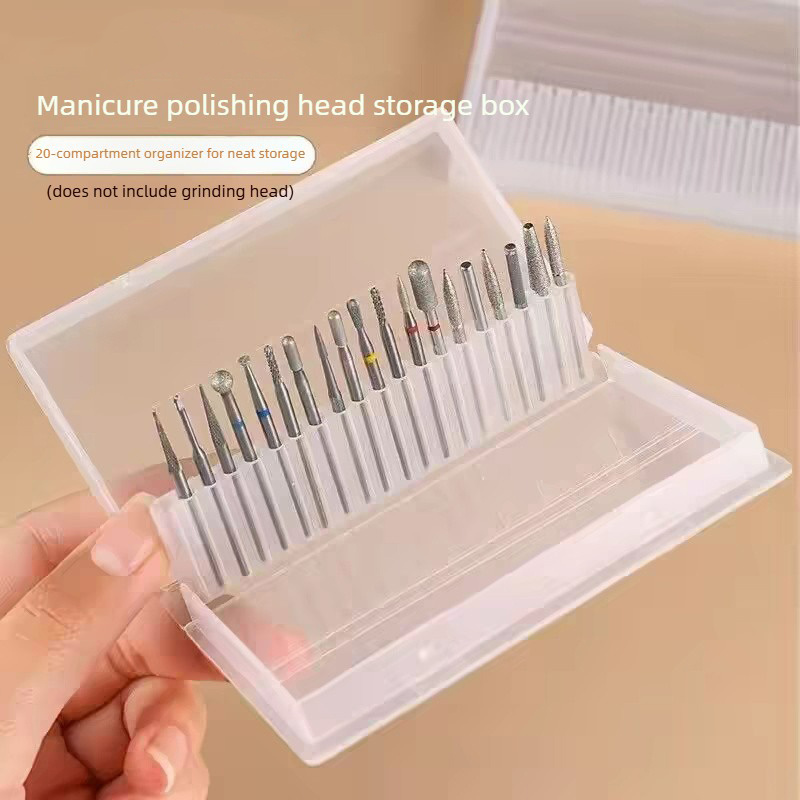 1/2/3PCS 20 Slots Clear Nail D - Tech Computer Accessories avaliação e preço