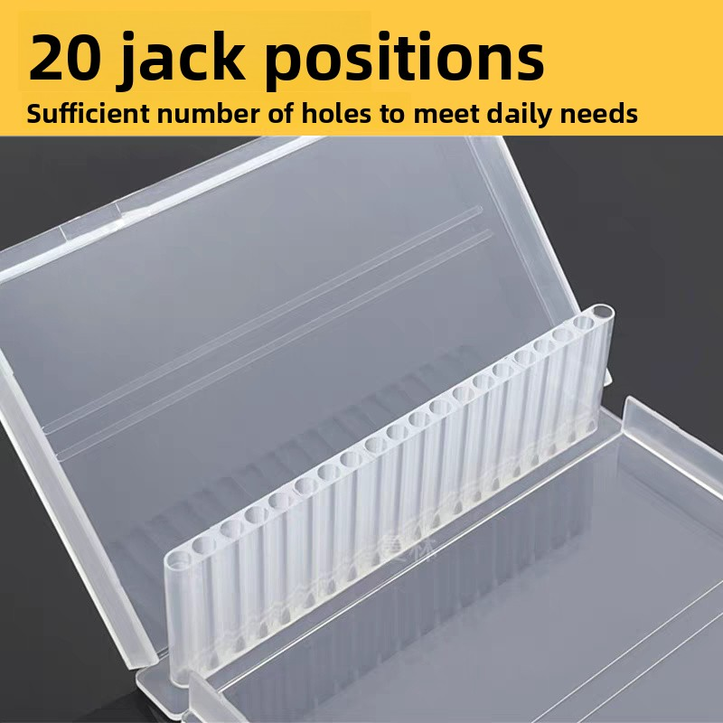 1/2/3PCS 20 Slots Clear Nail D - Tech Computer Accessories avaliação e preço