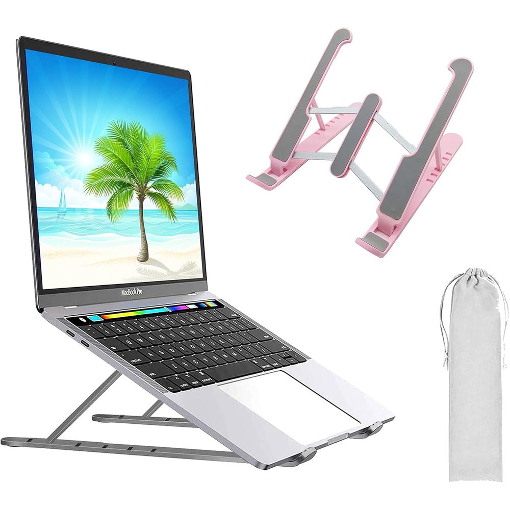 Ultra-Portable Laptop Desk Sta - Laptop Stand Bamboo avaliação e preço
