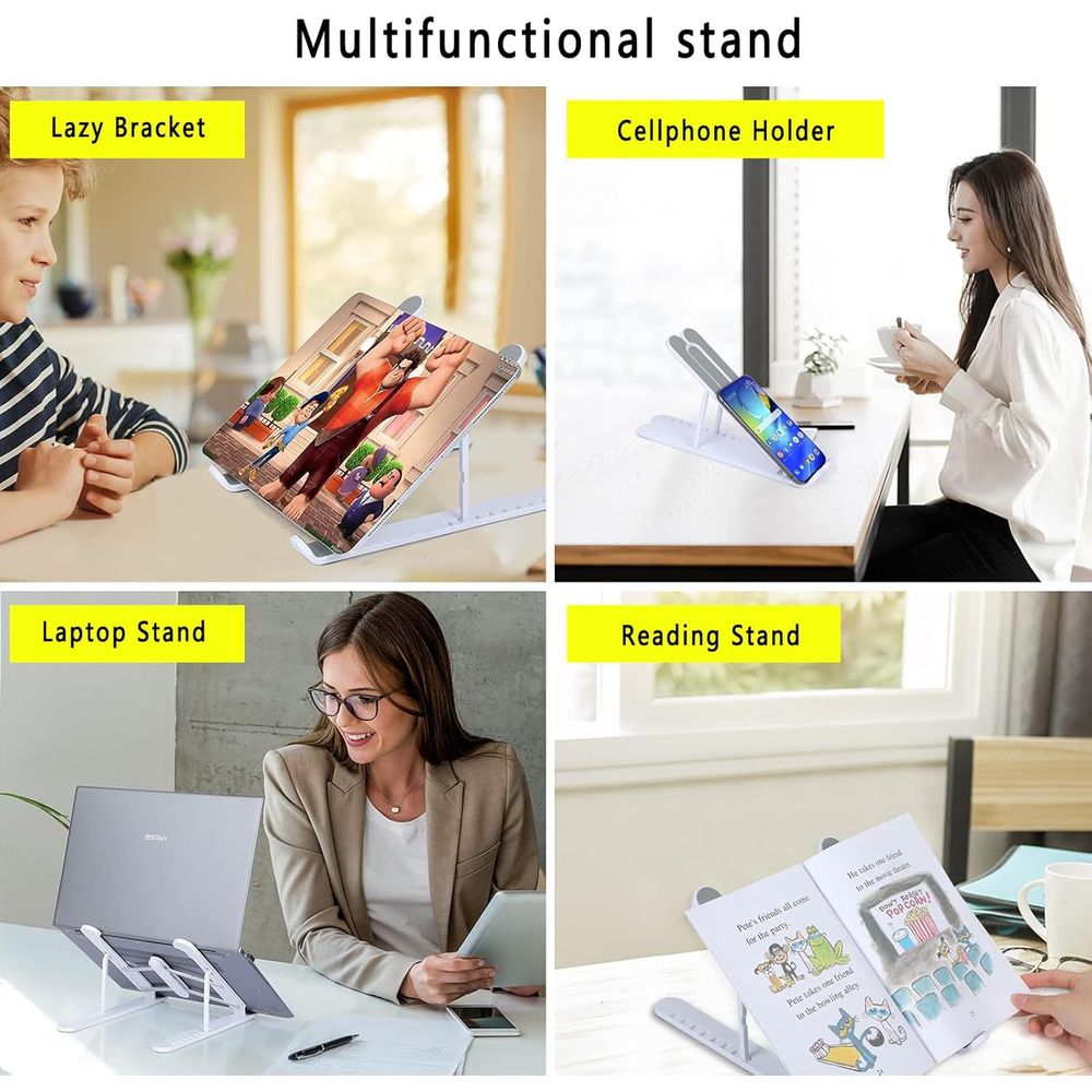 Ultra-Portable Laptop Desk Sta - Laptop Stand Bamboo avaliação e preço