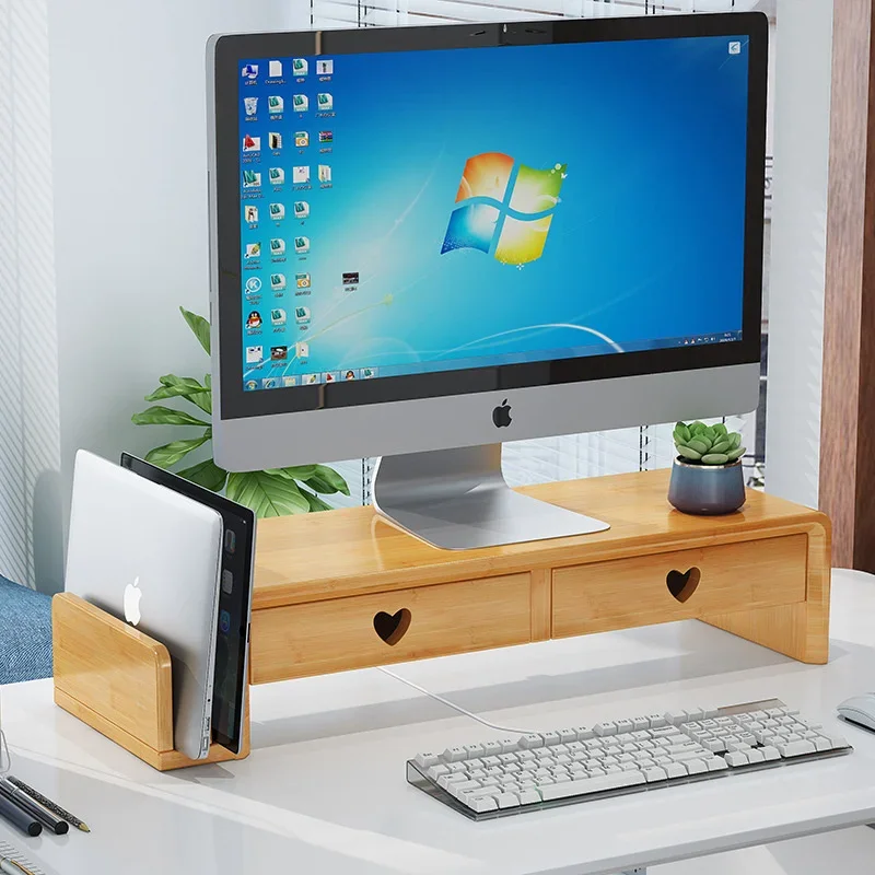 Natural Bamboo Desk Stand Nord - Laptop Stand Bamboo avaliação e preço