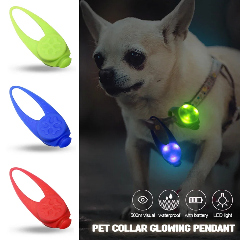 Pet Led Silicone Rubber Pendan - Tech Dog Accessories avaliação e preço
