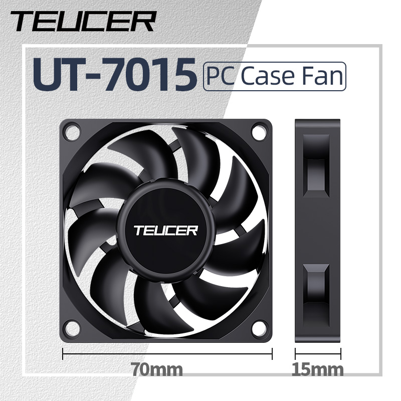 Teucer UT-7015 7cm Chassic Coo - Tech Computer Accessories avaliação e preço