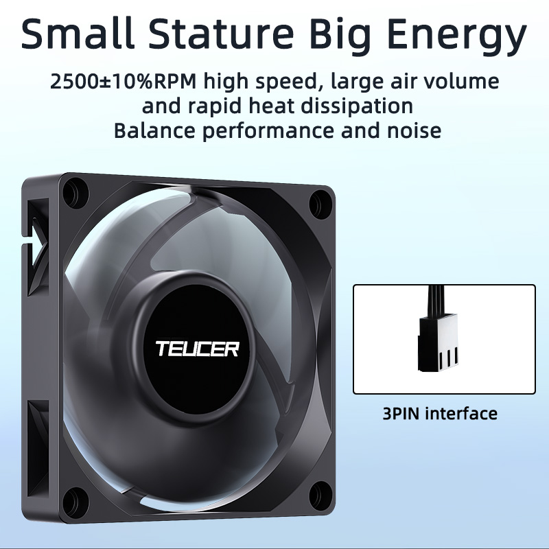 Teucer UT-7015 7cm Chassic Coo - Tech Computer Accessories avaliação e preço