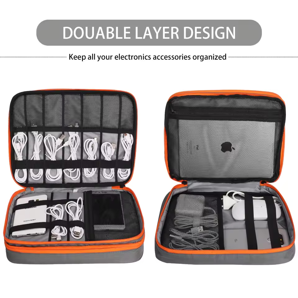 Travel Double Layer Digital St - Tech Accessories Case avaliação e preço