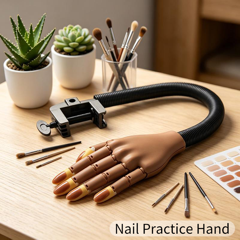 Nail Fake Practice Hand Movabl - Tech Accessories Stand avaliação e preço