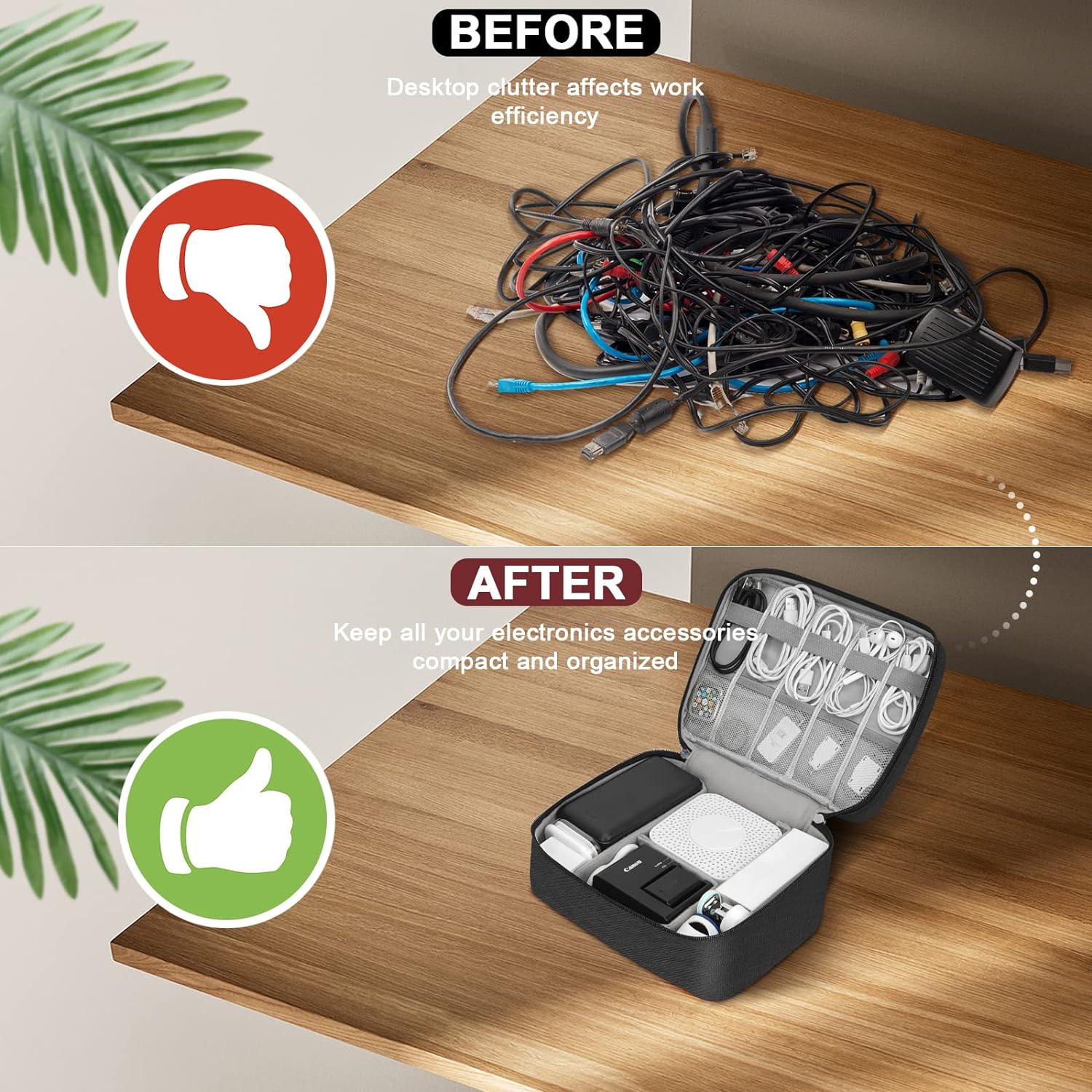 Portable Digital Storage Bag U - Tech Accessories Case avaliação e preço