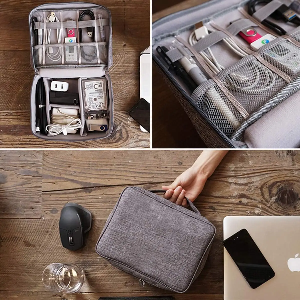 Portable Digital Storage Bag U - Tech Accessories Case avaliação e preço