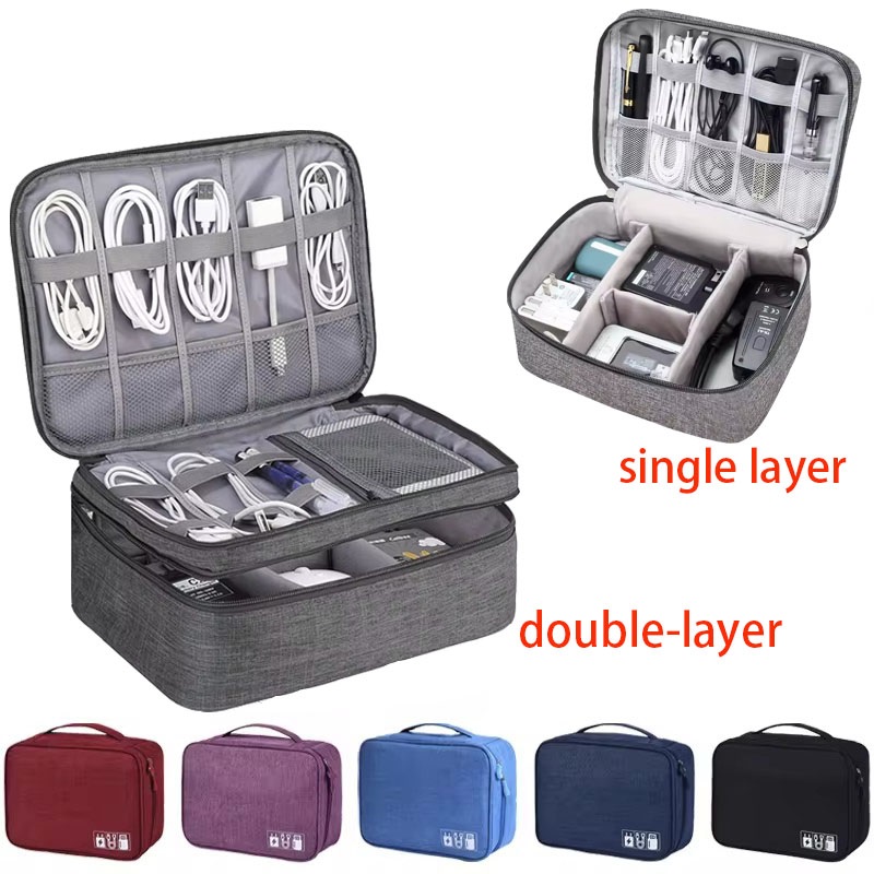 Travel Cable Storage Bag Porta - Tech Accessories Case avaliação e preço