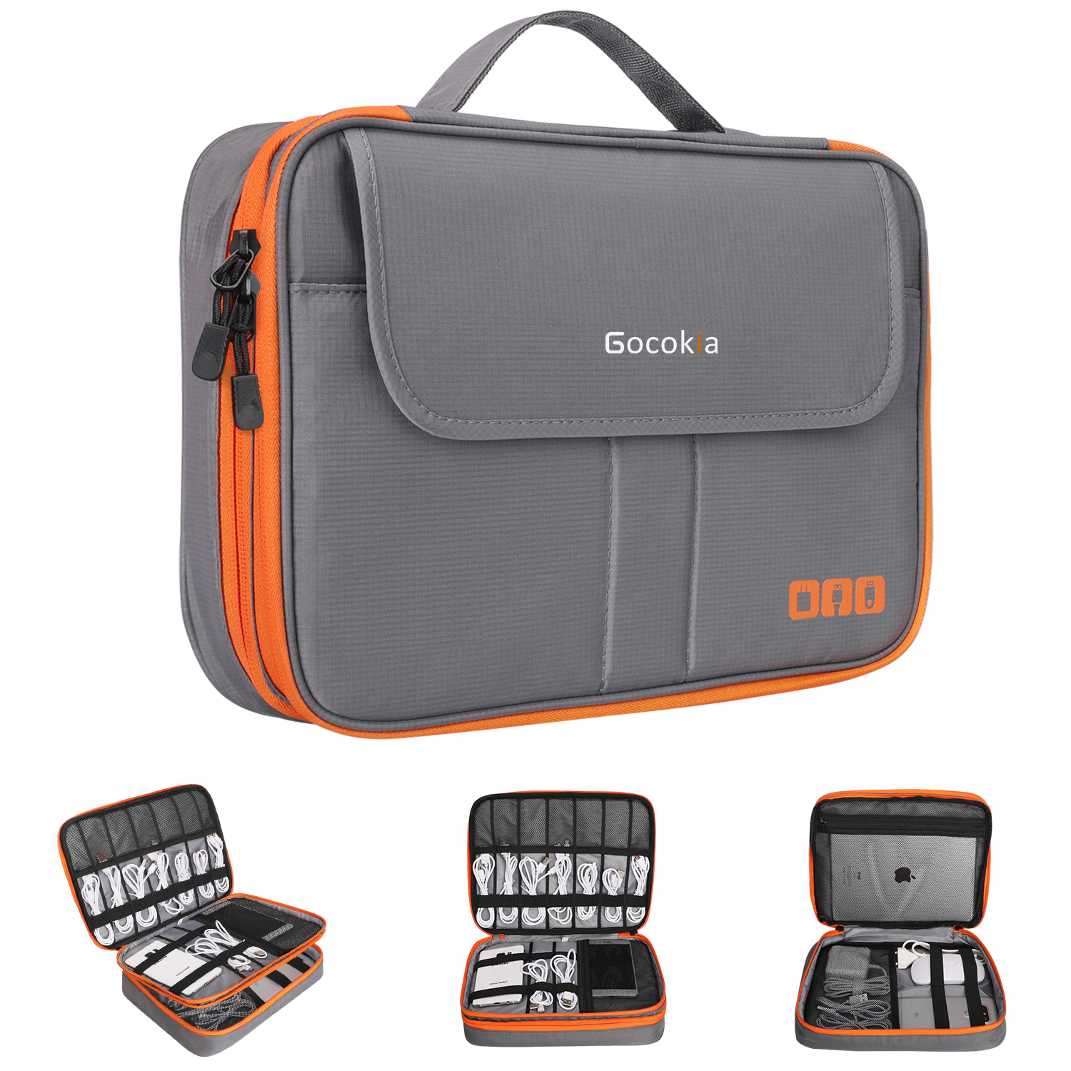 Double Layers Large Capacity T - Tech Accessories Case avaliação e preço
