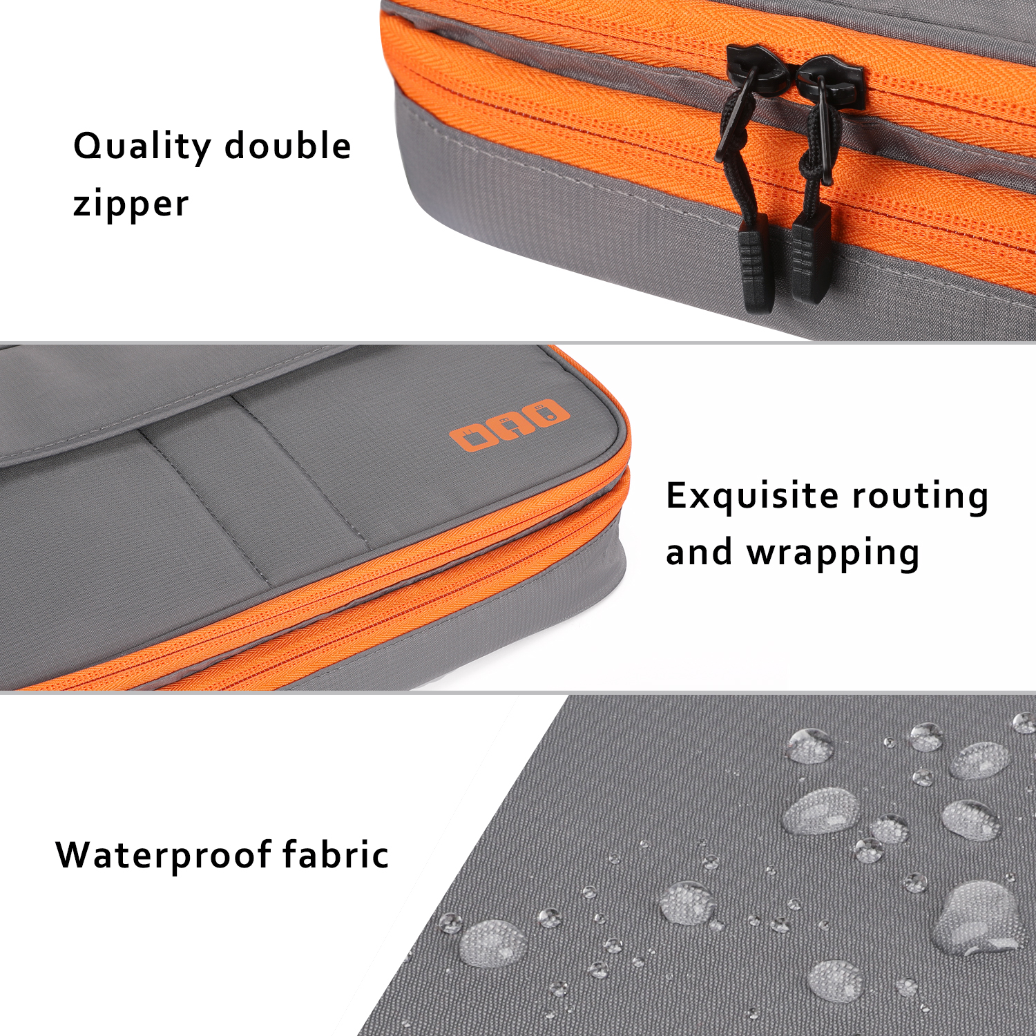 Double Layers Large Capacity T - Tech Accessories Case avaliação e preço