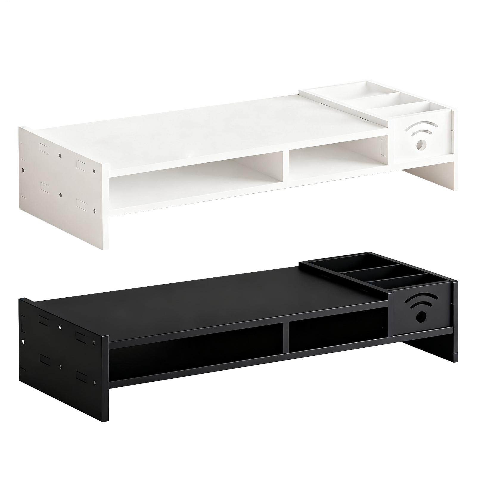 Monitor Stand For Desk 2-Tier  - Laptop Stand Bamboo avaliação e preço